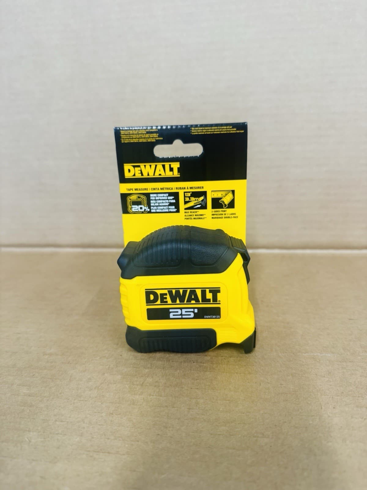 DEWALT Atomic Compact 25 ft Measuring Tape - DWHT38125S